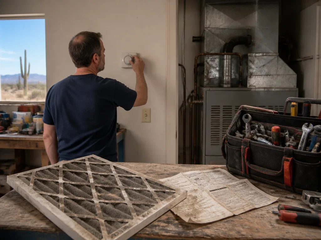 DIY vs when to call a pro for typical HVAC issues