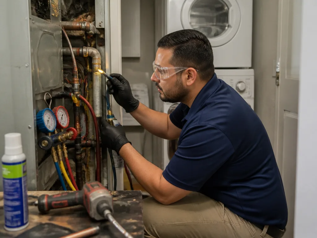 Refrigerant Leak Repair